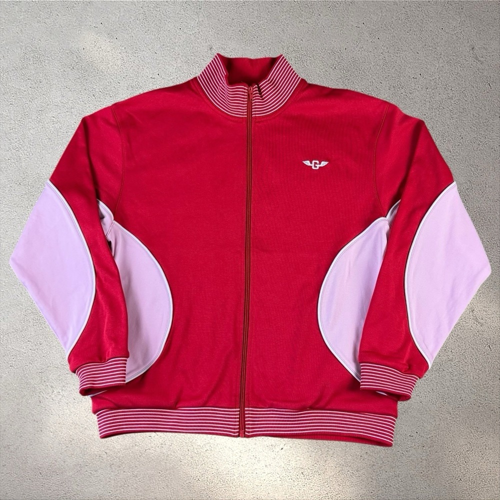 GOLF WANG G-Wing Track‎ Jacket 'Red Combo' Men's Medium